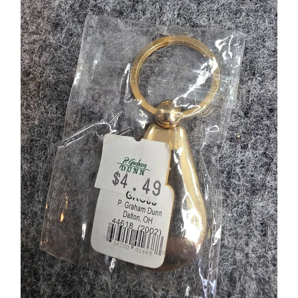 Goldtone Take Time To Pray Keychain